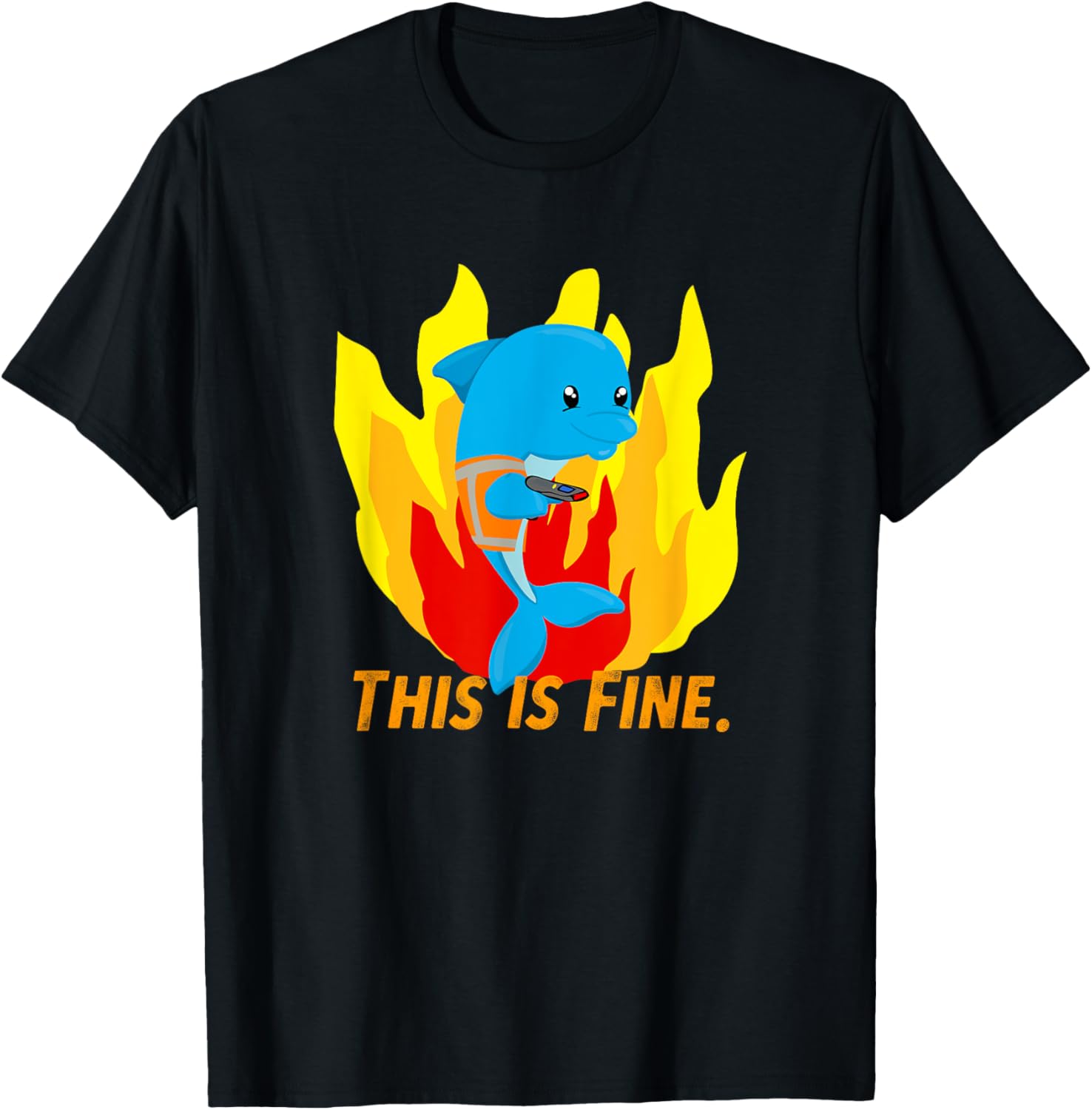This is Fine Dolphin with Scanner in Fire