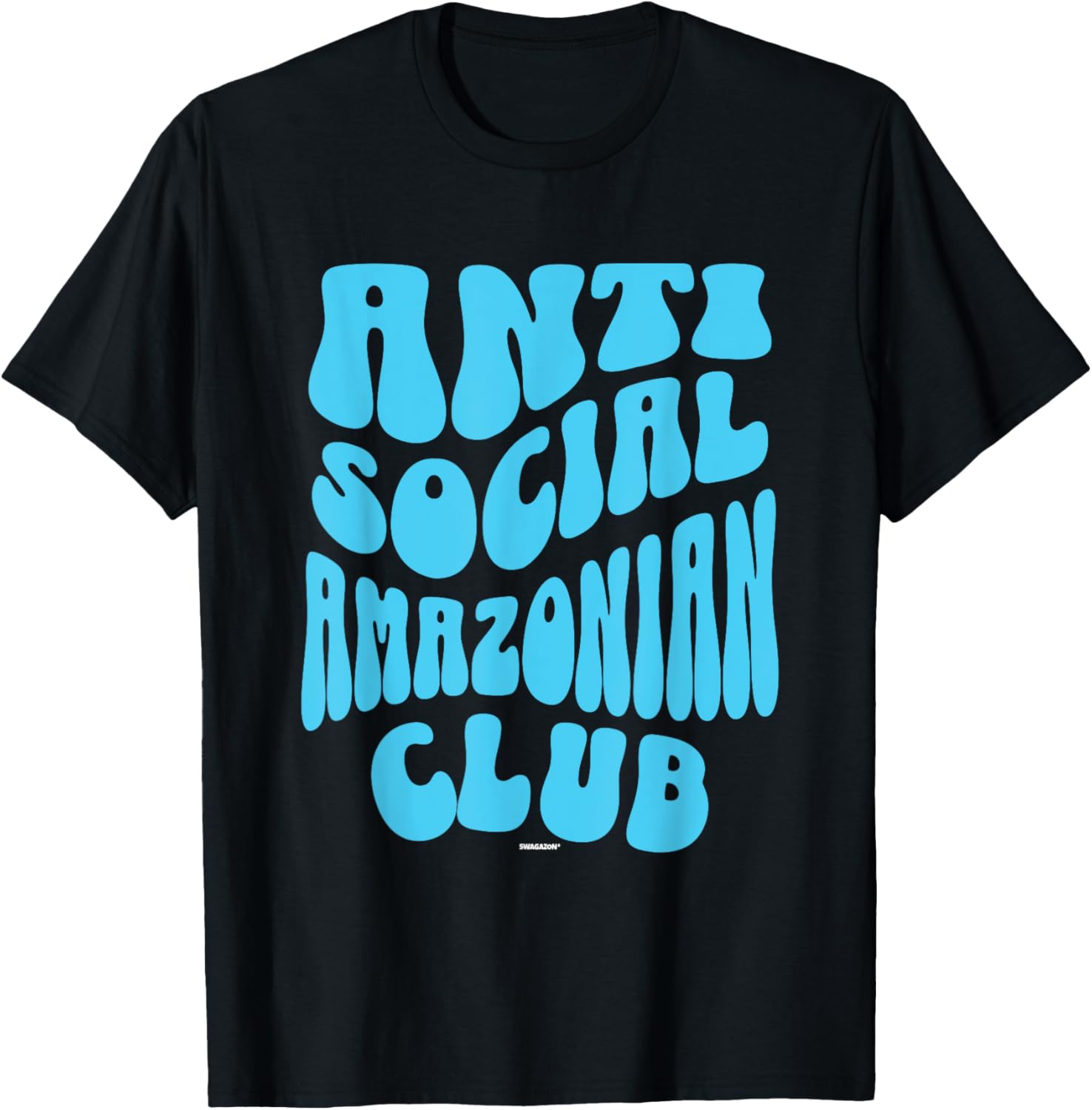 Funny Coworker Swagazon Associate Anti Social Amazonian Club