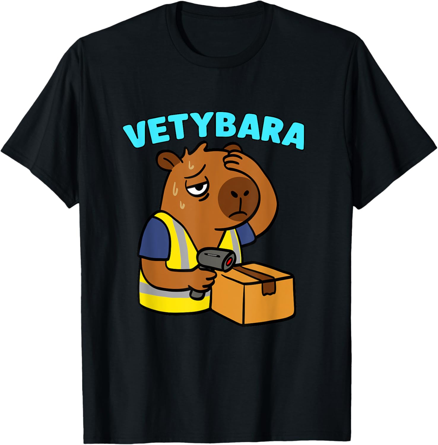 V.E.T. VETybara Overtime Capybara Warehouse Worker