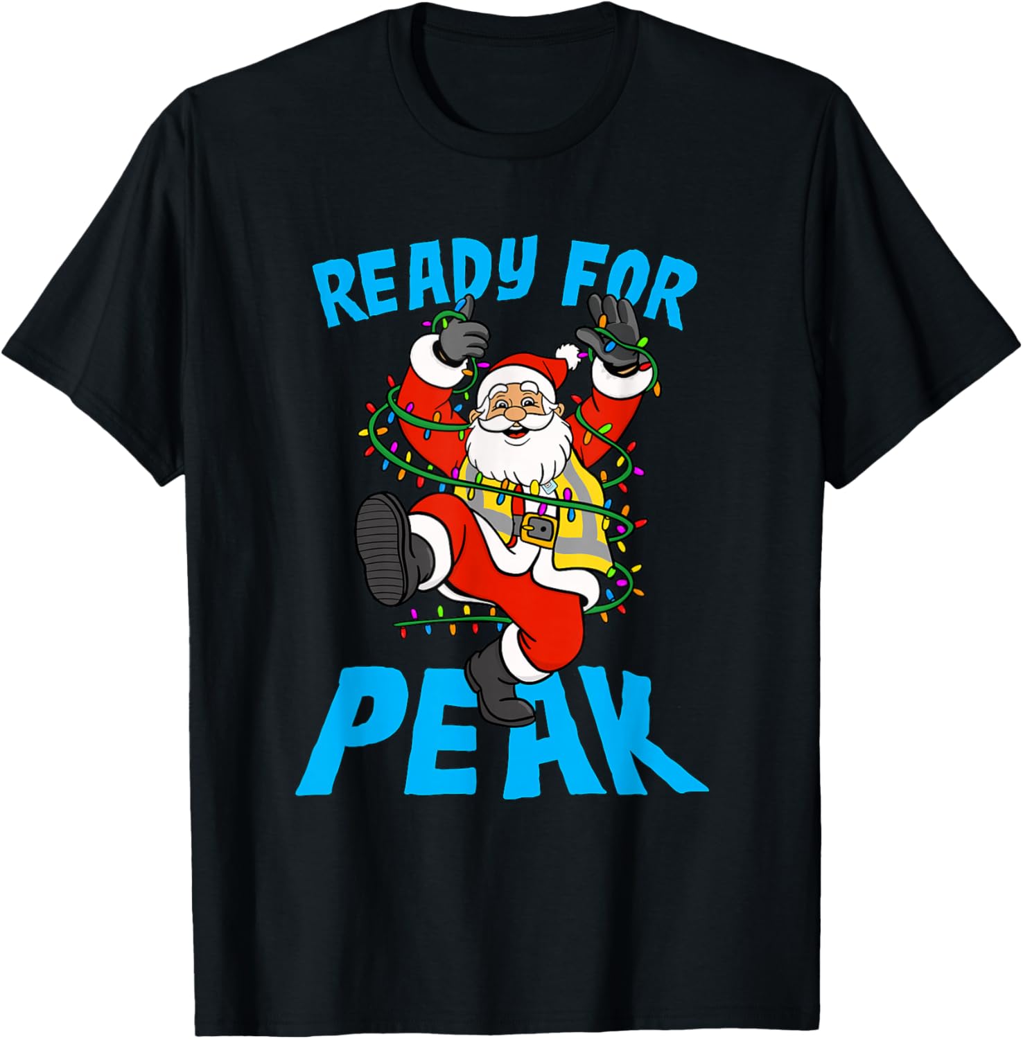 Santa Coworker Swagazon Associate Christmas Ready for Peak